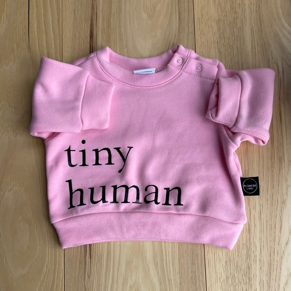 PlumKids Tiny Human Sweater in 0-3m - Picture 1 of 1